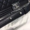 Chanel Boy Handbag Silver Hardware Black For Women, Women&rsquo;s Handbags, Shoulder And Crossbody Bags 9.8in/25cm A67086