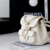 Chanel Backpack White For Women 7 in/18cm