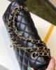 8AD41BCF-31D0-3F64-0610-39369425FB19.jpg Chanel Small Classic Handbag Lambskin & Gold Metal A01113
