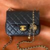 Chanel Classic Bag Black For Women, Women&rsquo;s Bags 7.1in/18cm