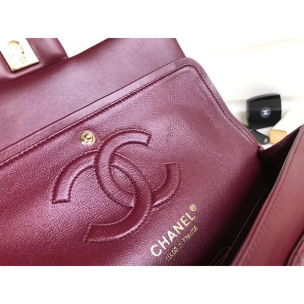 8B3872C1-CAB4-D97C-C521-3FA084D8831C.jpg Chanel 1112 Burgundy Medium Size 2.55 Lambskin Leather Flap Bag