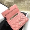 Chanel Hand-Held Oblique Cross Bag Pink For Women, Women&rsquo;s Bags 6.7in/19cm