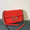 Fendi Midi Baguette Chain Bag