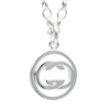 Sterling Silver Interlocking G Pendant Necklace