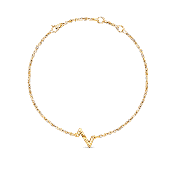 8F7A5C15-7FD9-EB5A-B066-8530A4B4C5FF.png Volt Upside Down Chain Bracelet, Yellow Gold