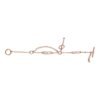 91276DEC-5200-137F-2FFD-08F7F6FC6DC7.jpg Hermes 18k Rose Gold Diamond Chaine d'Ancre Chaos XS Bracelet