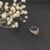 92C8B582-0345-AA71-AB4B-2DD0DFB61DA0.jpg Petite Wheaton® Ring Sterling Silver with Citrine and Diamonds, 10mm