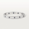 LOVE BRACELET, DIAMOND-PAVED, CERAMIC