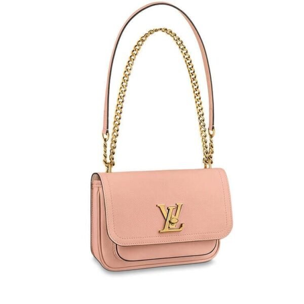 93A4FED1-3884-4154-2956-2EDB44F63FD9.jpg Louis Vuitton Lockme Chain PM Handbag M57071