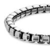 David Yurman  Box Chain Bracelet In Sterling Silver - 17CM