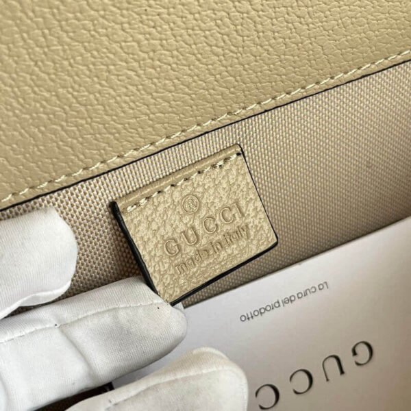 Gucci Dionysus Beige And White Canvas 25x14cm