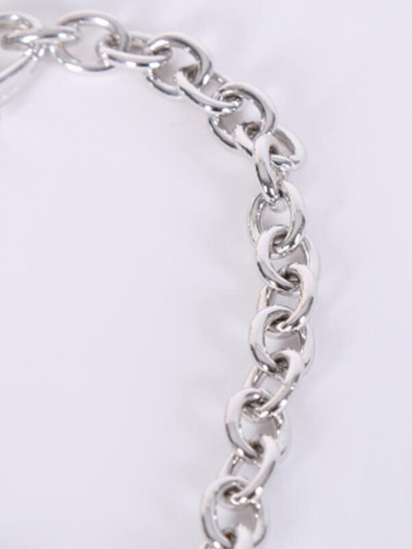 1973 Detail Chain Bracelet Silver - 17cm
