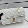 Chanel AS3653 22K Bag White For Women, Women&rsquo;s Bags 9.8in/25cm