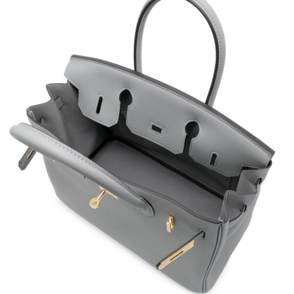 Birkin 25 Gris Mouette Togo Gold Hardware