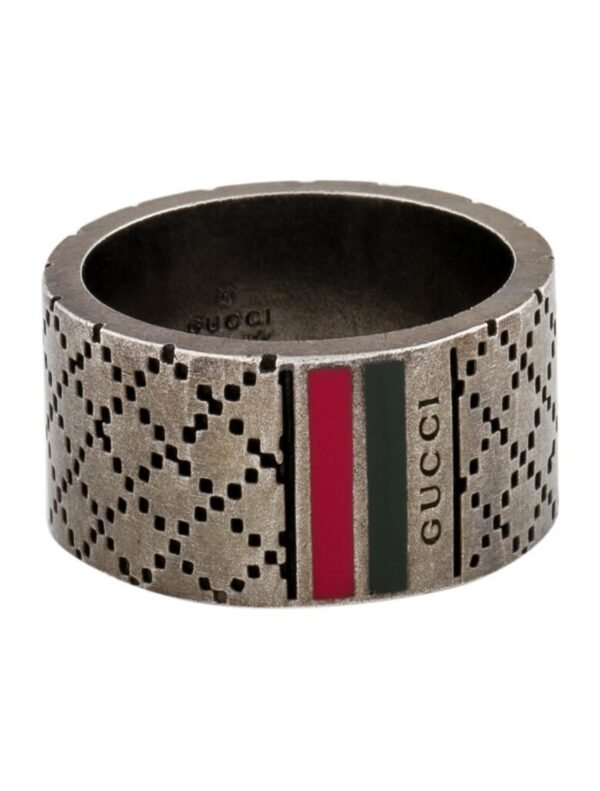 98776551-5CAC-9383-F7D4-C814325F302D.jpg Enamel Wide Diamantissima Ring