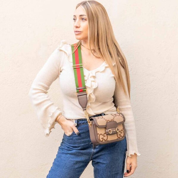 Gucci Horsebit 1955 Jumbo GG Mini Shoulder Bag