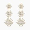 992B3B47-791E-144D-D33D-4D162A0EDAD6.jpg Starburst Triple Drop Earrings 18K Yellow Gold with Diamonds, 51mm