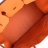 Birkin 25 Orange Togo Palladium Hardware