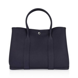 Bag Garden Party 36 Bag Bleu Indigo Negonda Leather Palladium New w/Box