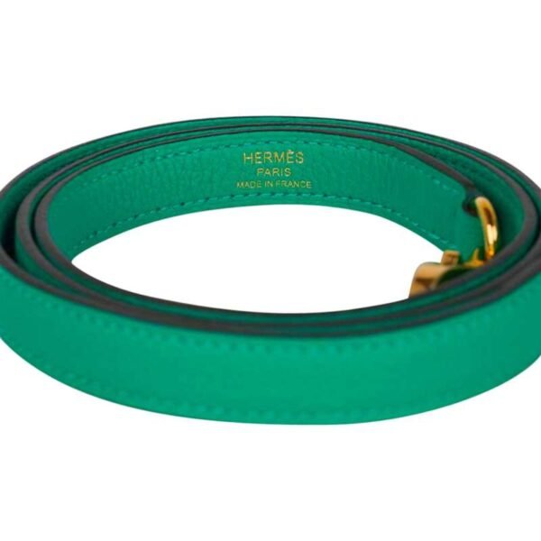 Kelly Retourne 25 Bag Menthe Togo Gold Hardware New w/Box