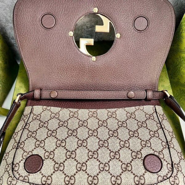 Gucci Blondie Canvas Small Shoulder Bag