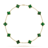 Vintage Alhambra necklace, 10 motifs