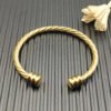 9CA38BC7-08D6-DCEC-410F-B7CD4345F2CD.jpg 4mm Cable Classic Bracelet with Gold