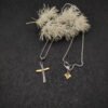 David Yurman Cable Classics Cross Amulet with 18K Yellow Gold