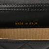 Lambskin Quilted Pearl Crush Flap With Chain Black
