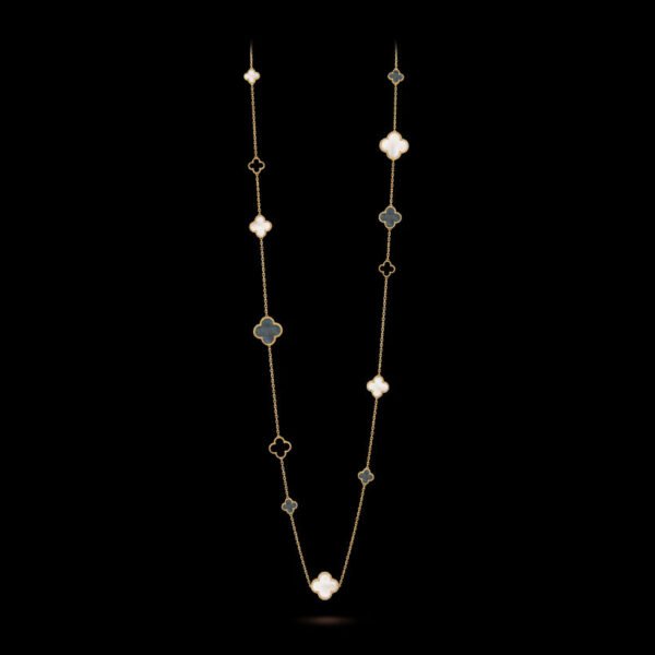 Magic Alhambra long necklace, 16 motifs