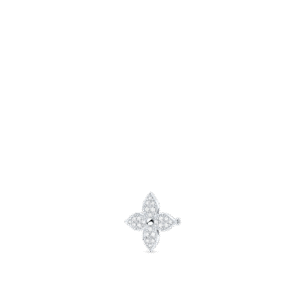 Star Blossom Transformable Pendant, White Gold And Diamonds