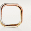 TRINITY CUSHION RING, MEDIUM MODEL