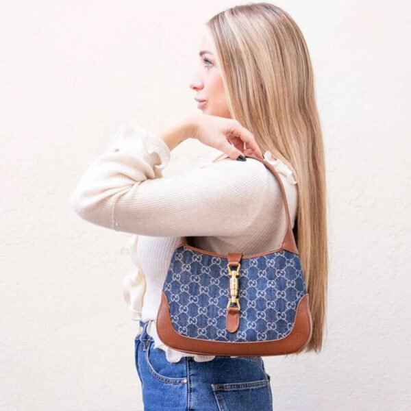 Gucci Denim Jackie 1961 Small