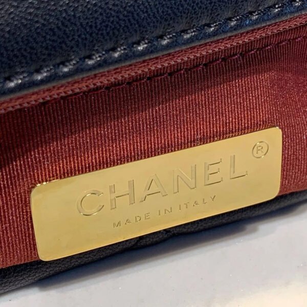 9FBF659D-812F-12DB-2563-A03E1DF46E08.jpg Chanel 19 Flap Bag 30cm Goatskin Leather Spring/Summer Act 1 Collection, Black