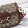 Gucci Horsebit 1955 Canvas Mini Shoulder Bag