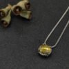 A1E722C3-E289-1CFA-7F00-6771DB584C60.jpg Petite Chatelaine® Necklace Sterling Silver with Citrine, 10mm