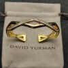 A1E7424A-ED4E-692E-7A3A-16F10C7B4B0C.jpg Zig Zag Stax??Two Row Cuff Bracelet Sterling gold with Diamonds, 13mm
