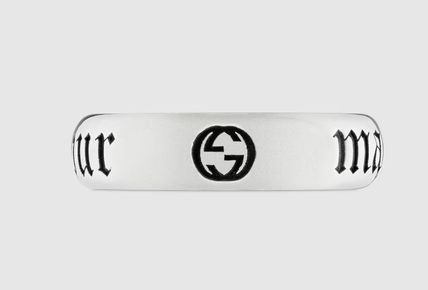 Thin 'maison de l'amour' ring