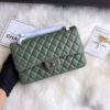 A243A86B-FEDF-A4EE-34D0-2180D7943683.jpg Chanel 1112 Green Medium Size 2.55 Lambskin Leather Flap Bag