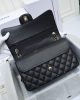 Chanel Large Classic Handbag Grained Calfskin & Gold-Tone Metal A58600
