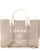A40CCDF2-F50B-A7C5-C03A-FA62008BDE9F.jpg Chanel Mixed Fibers Calfskin Deauville Tote Light Grey