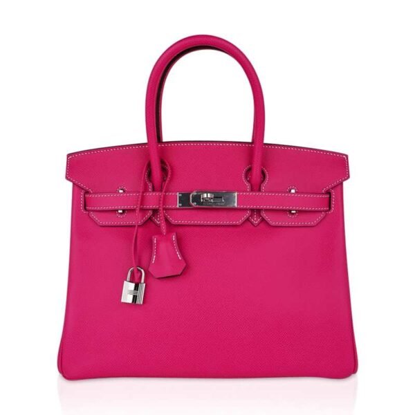 A4B2E472-5414-4B66-548D-0182DDE93CC8.jpg Birkin 30 Bag Rose Tyrien Candy Epsom Limited Edition Palladium