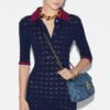 Gucci marmont 26 cm blue denim