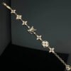 Diamond Blossom bracelet, diamonds