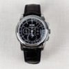 Perpetual Calendar Chronograph Platinum Black Dial 5970P-001