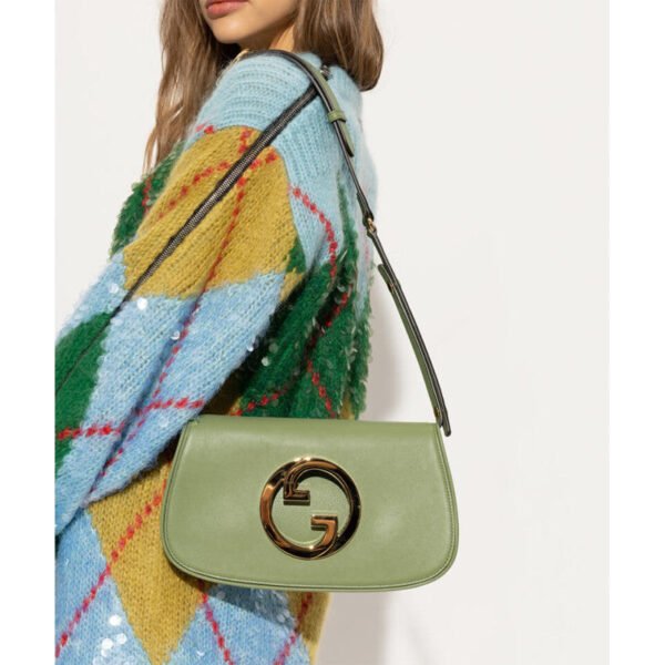 Gucci Blondie Leather Small Shoulder Bag