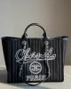 AA92DDC0-6B9E-DFE9-5D12-FF80271CDACD.jpg CHANEL Deauville 2wayTote Bag Black A66941 Cotton Leather