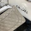 Chanel Large Classic Handbag Silver Hardware Grey For Women, Women&rsquo;s Handbags, Shoulder Bags 11.8in/30cm