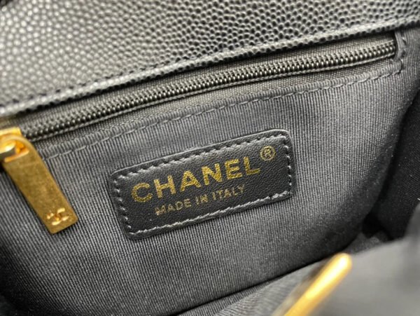 Chanel 22K Flap Bag Black For Women, Women&rsquo;s Bags 8.1in/20.5cm