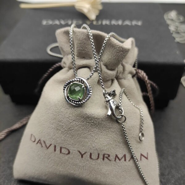 ACE85A5C-CDF5-C66F-CC2A-D1AE39E7BE71.jpg Petite Chatelaine® Necklace Sterling Silver with Peridot, 10mm